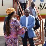 Arrivée du Premier ministre à Kisangani 