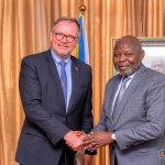 Le VPM de l'économie Vital Kamerhe s'est entretenu avec l'ambassadeur de Norvège en RDC