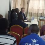 C'était au cours d'une conférence à l'école régionale de l’eau 