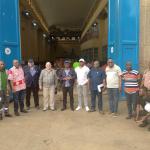 Les experts de la SNEL et des sociétés  Fichtner et Blue Energy à  Kisangani 