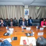 Le ministre des Finances face à l'association congolaise des banques 