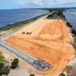 Le chantier du Port en eaux profondes de Banana