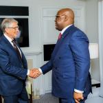 Félix Tshisekedi et Bill Gates