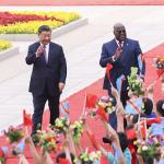 le président Félix Tshisekedi et son homologue Chinois Xi Jinping