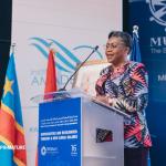 Judith Suminwa au forum medays 2024