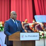 Félix Tshisekedi, lors du discours sur l'état de la nation