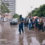 Judith Suminwa en visite des travaux de construction des routes à Kinshasa 