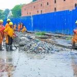 Curage des caniveaux à Kinshasa