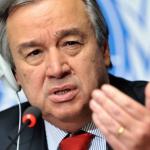 Antonio Guterres, secrétaire général de l'ONU