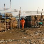 Photo d'illustration :Site de transit du carburant illicite à Moanda