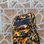 Illustration d'un sac à dos fabriqué en pagne