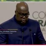 Félix Tshisekedi à la Cop 30
