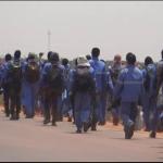 Travailleurs dans les mines