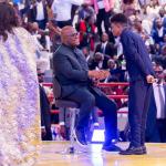 Lors de l'échange entre le président Félix Tshisekedi, et les jeunes kinois, à Kinshasa, sous l'initiative du ministère de la Jeunesse  