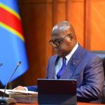Félix Tshisekedi, lors de la 74è réunion du conseil des ministres 