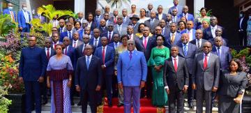 Le Gouvernement sama Lukonde et le président