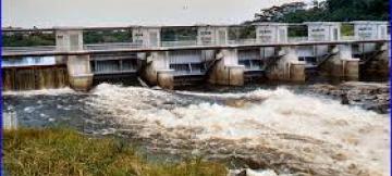 Le barrage hydroélectrique de Kisangani. 
