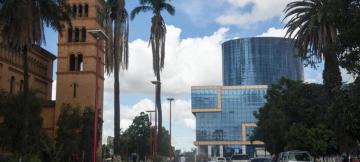 Une vue de la ville de Lubumbashi 