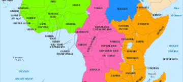 Les pays de l'Afrique 