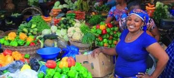 Des vendeuses au marché. Photo d'illustration