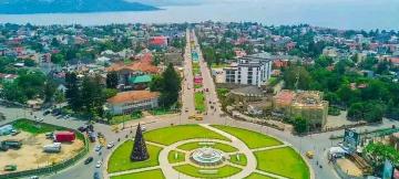 Une vue de la ville de Goma