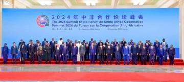 Photo de famille au Forum Chine-Afrique 2024