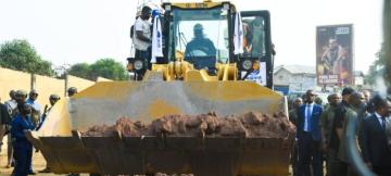 Lancement des travaux de construction des rocades à Kinshasa