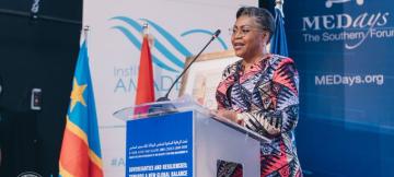 Judith Suminwa au forum medays 2024