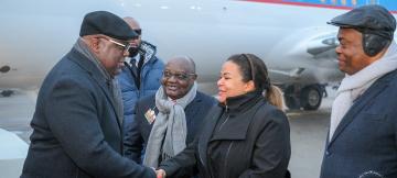 Félix Tshisekedi en Suisse