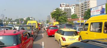 Circulation des véhicules à Kinshasa