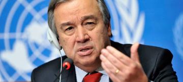 Antonio Guterres, secrétaire général de l'ONU