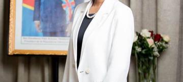 O'Neige N'sele, vice-ministre congolaise des finances 