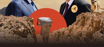 l'affriche de l'enquête de l'Africa Intelligence sur le pillage de cobalt