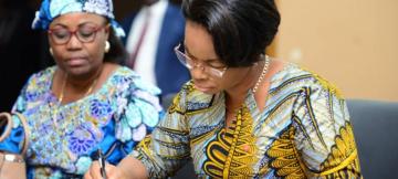 La sénatrice Isabelle Kabamba