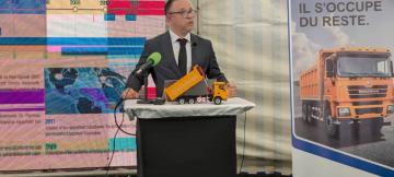 Le DG de Tractafric Equipment RDC