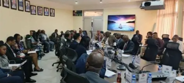 L'équipe de la Direction générale de dette publique. Cette image est tirée du site officiel de la DGDP