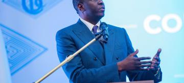 Andre Wameso, gouverneur de la Bcc, lors de la première session ordinaire de l’année 2026 du comité politique monétaire , tenue jeudi 8 janvier 2026