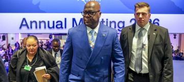 Félix Tshisekedi à Davos