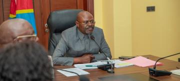 Guy Kabombo, ministre congolais de la défense nationale 