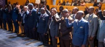 Lors de la prestation des comptables publics vendredi 30 janvier 2026 à Kinshasa, capitale de la RDC