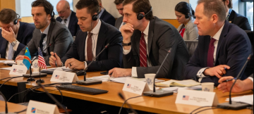 Lors de la première rencontre entre le comité de pilotage conjoint entre la délégation congolaise et américaine jeudi  5 février 2026 à Washington