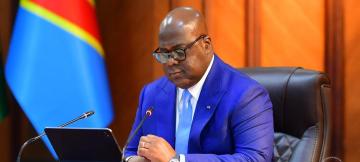 Félix Tshisekedi, président de la République démocratique du Congo