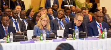 Les partenaires lors de la réunion inaugurale de la coordination de Corridor de Lobito tenue jeudi 5 au 6 février 2026 à Luanda, en Angola 