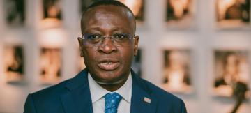 Mukoko Samba, ministre congolais de l'économie nationale 