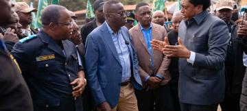 Mukoko Samba, ministre congolais de l'économie nationale 