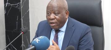 Le premier président de la Cour des comptes, Jimmy Munganga