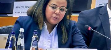 La ministre Thérèse Kaikwamba Wagner à l'ONU.