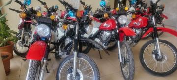Une illustration des motos.
