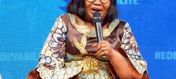 Marie Nyange Ndambo, ministre de l'Environnement.