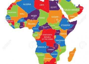 carte Afrique 